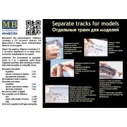 Pz. I Einzelgliederketten aus Plastik, 1/35 - Master Box Ltd. 3505