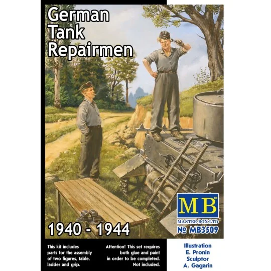 Deutscher Panzermechaniker (1940-1944), 1/35 - Master Box Ltd. 3509