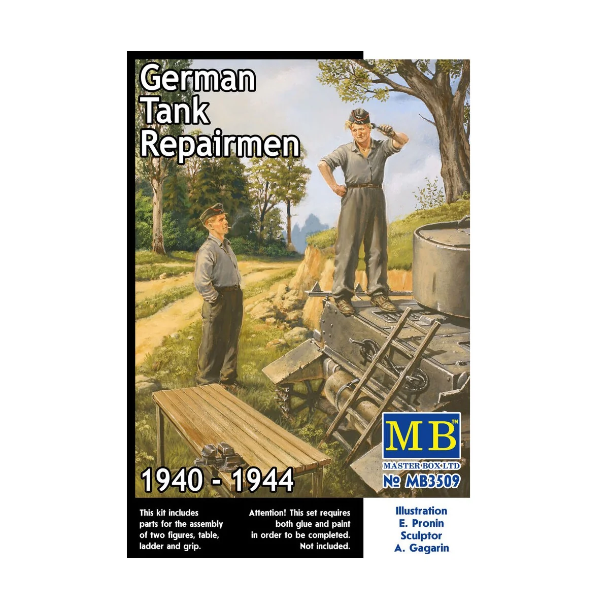 Deutscher Panzermechaniker (1940-1944) - Master Box Ltd. 3509