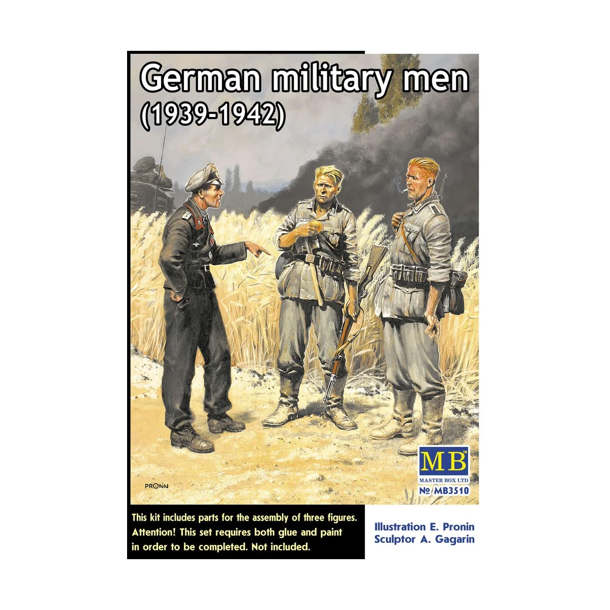 Deutsche Soldaten 1939-1942, 1/35 - Master Box Ltd. 3510 Deutsche Soldaten 1939-1942, 1/35 - Master Box Ltd. 3510