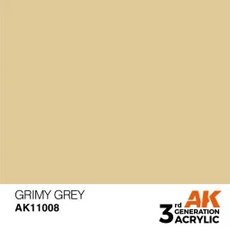 Grimy Grey 17ml - AK Interactive AK11008