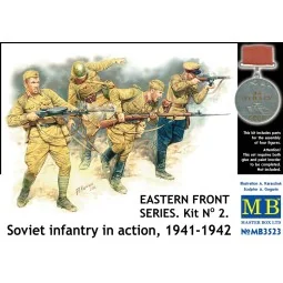Soviet Infantry in action 1941-1942 Eastern Front Series, 1/35 - Ma...