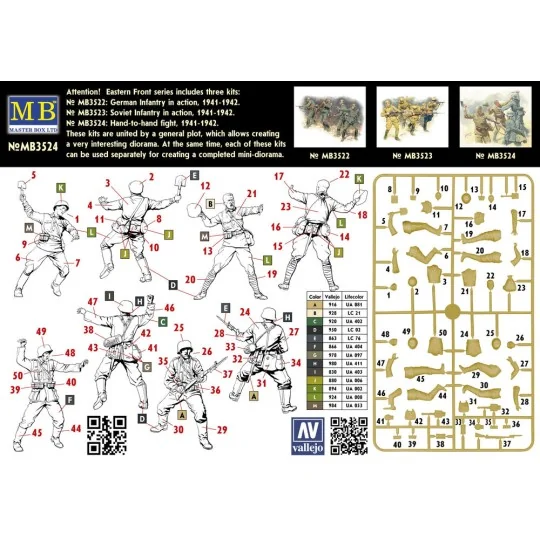 Hand to Hand Fight 1941-1942 Eastern Front Series, 1/35 - Master Bo... Hand to Hand Fight 1941-1942 Eastern Front Series, 1/35 - Master Bo...