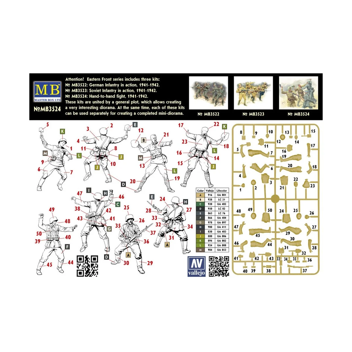 Hand to Hand Fight 1941-1942 Eastern Front Series, 1/35 - Master Bo... Hand to Hand Fight 1941-1942 Eastern Front Series, 1/35 - Master Bo...