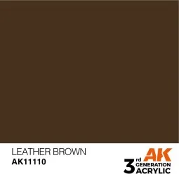 Leather Brown 17ml - AK Interactive AK11110