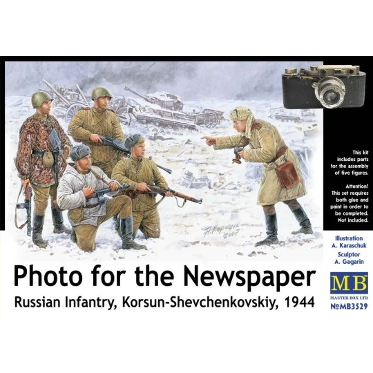 Russische Infanterie Korsun 1944 Photo for the Newspaper, 1/35 - Ma... Russische Infanterie Korsun 1944 Photo for the Newspaper, 1/35 - Ma...