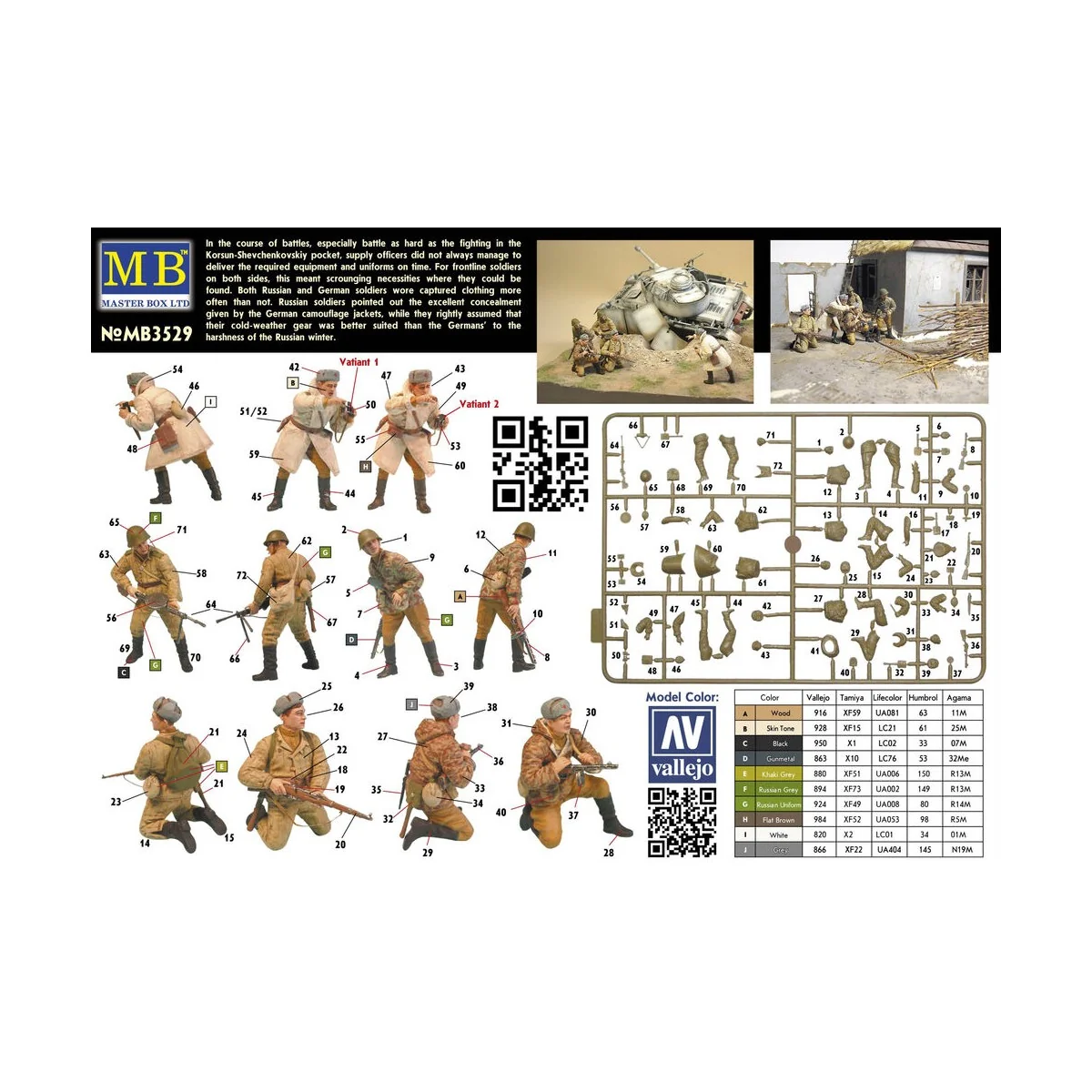 Russische Infanterie Korsun 1944 Photo for the Newspaper - Master B...