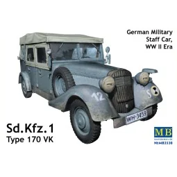 Sd.Kfz.1 Type 170 VK, German staff car - Master Box Ltd. 3530