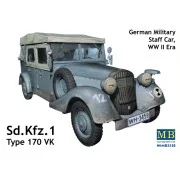Sd.Kfz.1 Type 170 VK, German staff car, 1/35 - Master Box Ltd. 3530 Sd.Kfz.1 Type 170 VK, German staff car, 1/35 - Master Box Ltd. 3530