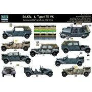 Sd.Kfz.1 Type 170 VK, German staff car, 1/35 - Master Box Ltd. 3530 Sd.Kfz.1 Type 170 VK, German staff car, 1/35 - Master Box Ltd. 3530
