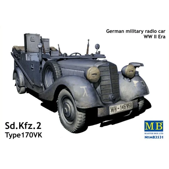 Sd.Kfz.2 Type 170 VK, 1/35 - Master Box Ltd. 3531 Sd.Kfz.2 Type 170 VK, 1/35 - Master Box Ltd. 3531