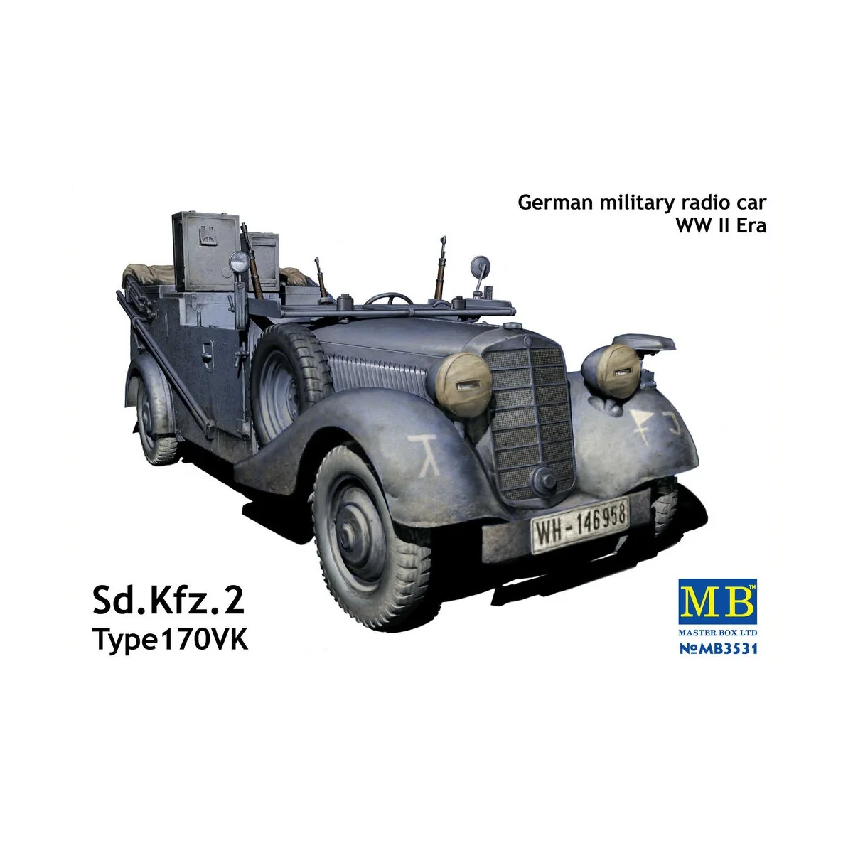 Sd.Kfz.2 Type 170 VK, 1/35 - Master Box Ltd. 3531 Sd.Kfz.2 Type 170 VK, 1/35 - Master Box Ltd. 3531