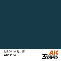 Medium Blue 17ml - AK Interactive AK11184