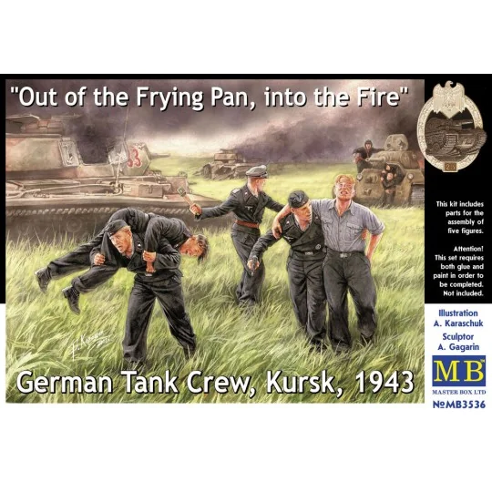 German Tankmen Kursk 1943 - Master Box Ltd. 3536
