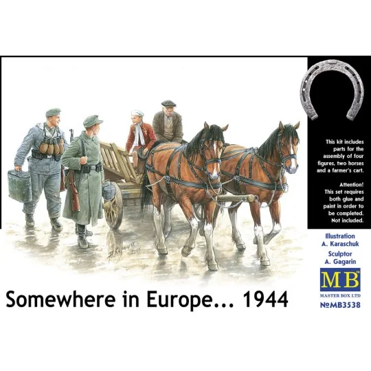 Somewhere in Europe 1944, 1/35 - Master Box Ltd. 3538