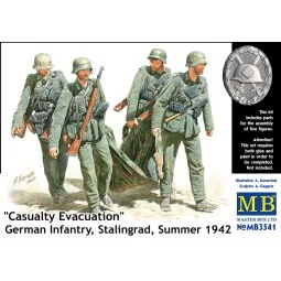 German Infantry Stalingrad Summer 1942 Casualty Evacuation, 1/35 - ...