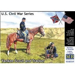 Yankee Scout and Tracker, U.S. Civil War, 1/35 - Master Box Ltd. 3549