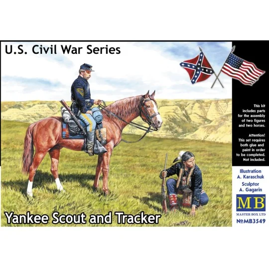 Yankee Scout and Tracker, U.S. Civil War - Master Box Ltd. 3549