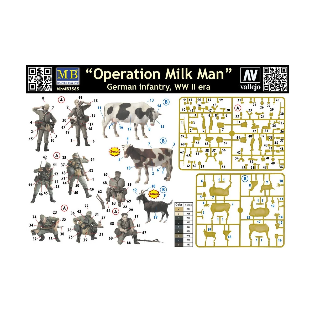 Operation Milkman - Master Box Ltd. 3565