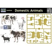 Domestic animals, 1/35 - Master Box Ltd. 3566