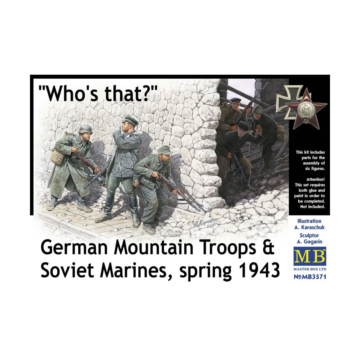 Who's That!, 1/35 - Master Box Ltd. 3571