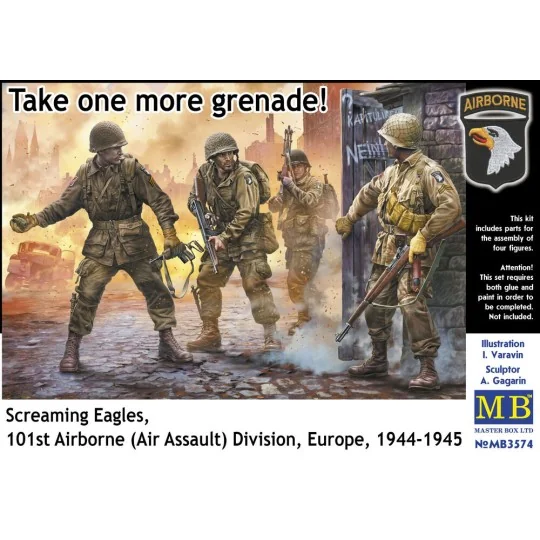 US Paratroopers, Europe, 1944-1945, 1/35 - Master Box Ltd. 3574