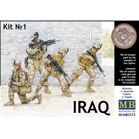 USMC Team Irak vol. 1 - Master Box Ltd. 3575