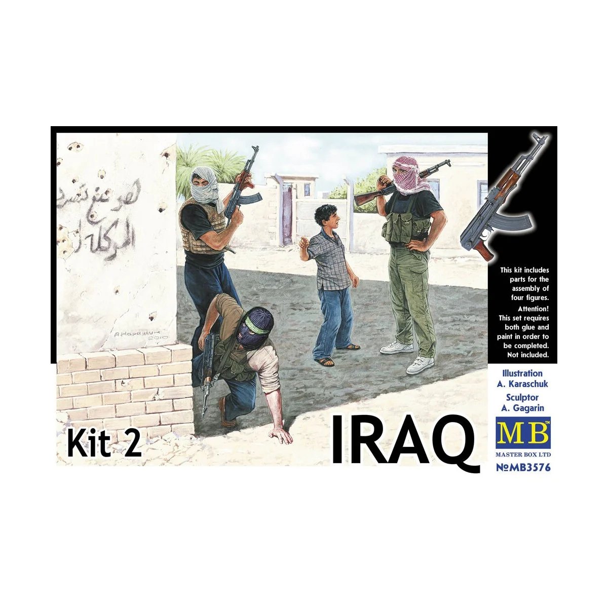 Insurgents Irak vol. 2 - Master Box Ltd. 3576