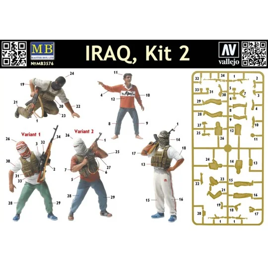 Insurgents Irak vol. 2, 1/35 - Master Box Ltd. 3576
