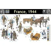 France, 1944, 1/35 - Master Box Ltd. 3578