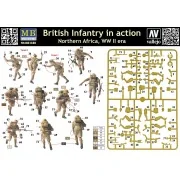 British Infantry North Africa Desert, 1/35 - Master Box Ltd. 3580 British Infantry North Africa Desert, 1/35 - Master Box Ltd. 3580