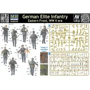 German Elite infantry, Eastern Front WWII, 1/35 - Master Box Ltd. 3583 German Elite infantry, Eastern Front WWII, 1/35 - Master Box Ltd. 3583