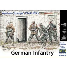 German Infantry, Western Europe, 1944-45 - Master Box Ltd. 3584