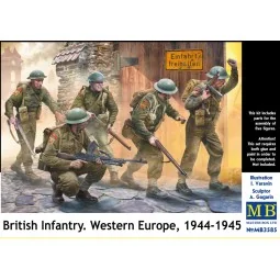 British Infantry. Western Europe. 1944-1945, 1/35 - Master Box Ltd....