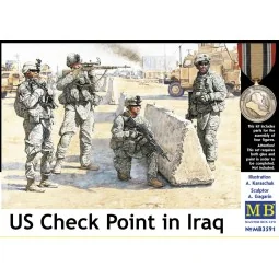 U.S. in Iraq, Checkpoint - Master Box Ltd. 3591