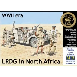 LRDG in Northern Africa, 1/35 - Master Box Ltd. 3598