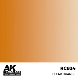 Real Colors: Clear Orange 17 ml. - AK Interactive RC824