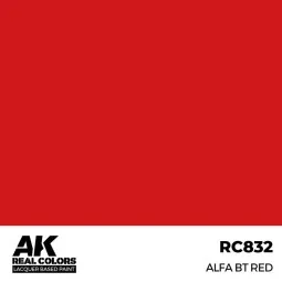 Real Colors: Alfa BT Red 17 ml. - AK Interactive RC832