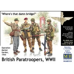 British Paratroopers WWII Operation Market Garden 1944 - Master Box...
