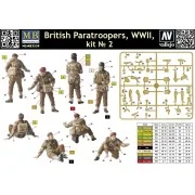 British Paratroopers WWII Rigid Landing Operation Market Garden 194... British Paratroopers WWII Rigid Landing Operation Market Garden 194...