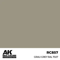 Real Colors: Grau-Grey RAL 7027 17 ml. - AK Interactive RC857