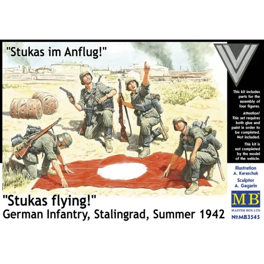 Stukas flying - Master Box Ltd. 3545