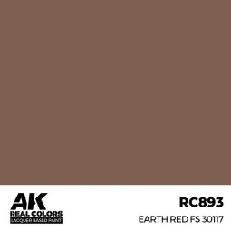 Real Colors: Earth Red FS 30117 17 ml. - AK Interactive RC893