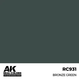 Real Colors: Bronze Green 17 ml. - AK Interactive RC931