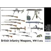British infantry weapons, WWII era, 1/35 - Master Box Ltd. 35109