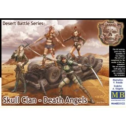 Skull Clan-Death Angels, Desert Battle Se, 1/35 - Master Box Ltd. 3...