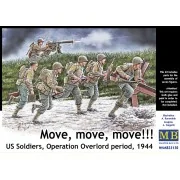 U.S. soldiers,Operation Overlord peri944 - Master Box Ltd. 35130