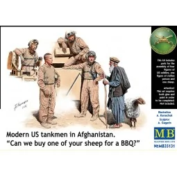 Modern U.S. tankmen in Afghanistan - Master Box Ltd. 35131