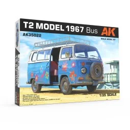 T2 Model 1967 BUS 1/35 scale, 1/35 - AK Interactive AK35022