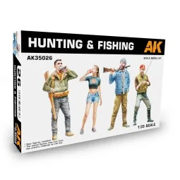 HUNTING & FISHING 1/35 SCALE, 1/35 - AK Interactive AK35026